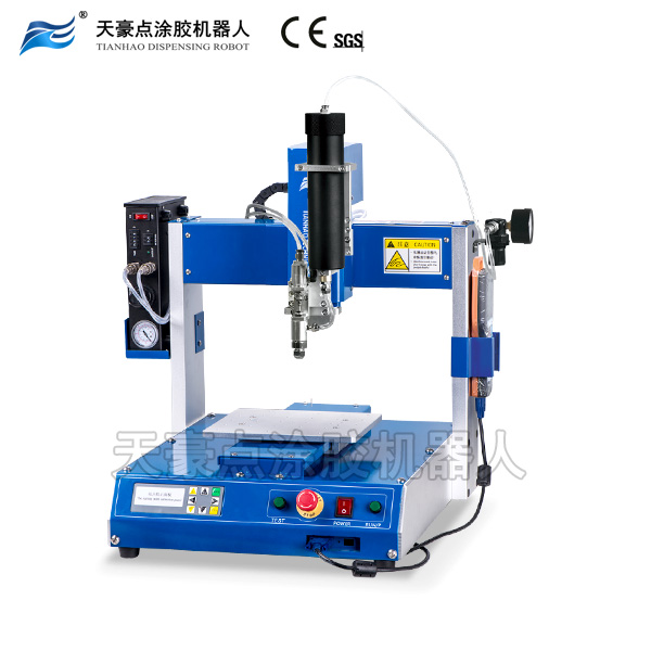 310ml支裝膠專用點(diǎn)涂膠機(jī)器人