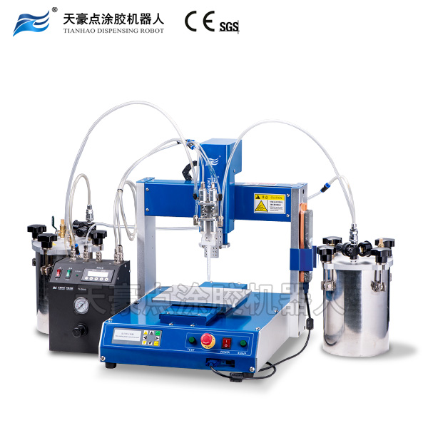 氣壓式雙液點(diǎn)涂膠機(jī)器人