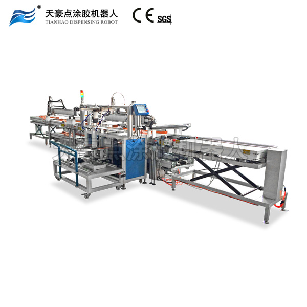 大型路燈涂膠組裝生產(chǎn)線