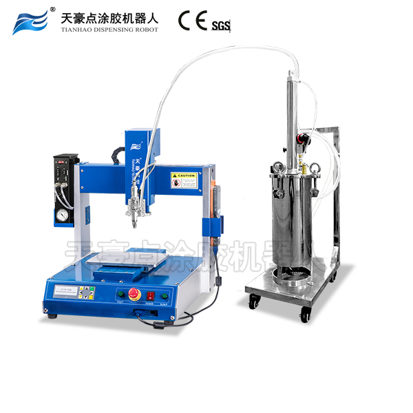 2600ml桶裝膠專用點(diǎn)涂膠機(jī)器人