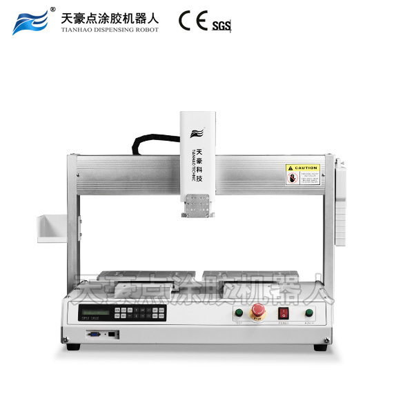雙工位四軸點涂膠機(jī)器人