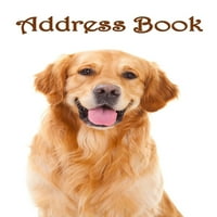 Адресар: Куче: Златен Ретривер-Нарачана, персонализирана адресар. Контактирајте не ако сакате сопствена слика, име или друг