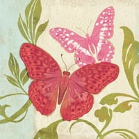 Мармонт Хил Фушија пеперутка II Сликарство печатење на платно