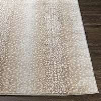 Уметнички ткајачи Роми Трелис област килим, камила светло сива, 9 '12'3