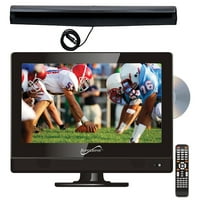 Суперсоничен 13.3 Класа 720p широкократен екран LED HDTV DVD Combo & Axis A Rail HDTV антена