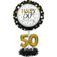 Комплет За Централно Парче балон, Среќен 50-ти Роденден