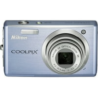 Nikon Coolpi S Megapixel Bridge Camera, Cool Blue