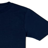 Чудо на нација Момци за кратки ракави за кратки ракави, тешка маица, големини 4- & хаски