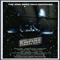 Војна На Ѕвездите: Епизода V-Империјата Го Возвраќа Филмскиот Постер Во Рамка