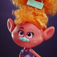 Тролови DreamWorks DJ Suki Кукла, Фустан, Коса Додаток Кукла Плејсет, Вклучени