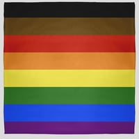 Едноставно, ќебето за фрлање на знамето на гордоста на гордоста