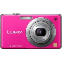 Panasonic Lumi DMC-FH 12. Компактна камера со мегапиксели, розова