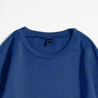 Сајхи Жените Патент Пуловер За Жени Мода Писмо Печатење Круг Вратот Долги Ракави Дуксер Повик Мода Блузи Пуловер