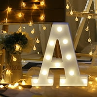 LED светла за азбуки предводени букви светла светнуваат бели букви што висат висат к
