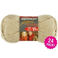 Bernat Softee Chunky Yarn 24 Pk-Linen