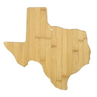 Целосно Бамбус Тексас Државниот Облик Бамбус Служат & Сечење Одбор