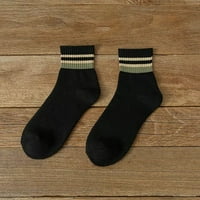 каска шарени волна трикотажа зимски дебели и удобни топли мажи со средна должина обични чорапи