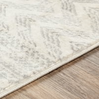 Уметнички ткајачи шарени килим за глобално подрачје, бело