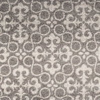 Уметнички ткајачи Salo Grey 7'10 10'10 Колиба геометриска област килим
