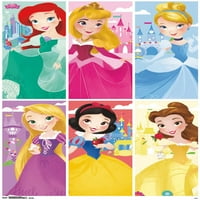 Трендови Меѓународен Дизни Принцеза Кралство Ѕид Постер 22.375 34