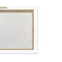 Wynwood Studio Canvas Бакнување на златната мода и глам усните wallидни уметности печати сиво светло сиво сиво 12x12