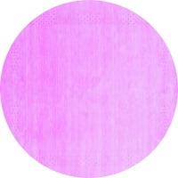Ахгли Компанија Затворен Круг Солидна Виолетова Модерна Област Килими, 8 ' Круг