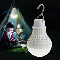 Aousin 5W LED Светилка За Кампување USB Напојувана Надворешна Светилка За Фенер За Итни Случаи