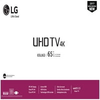 65UJ - 65 Дијагонална класа - UJ серија LED телевизор - Паметна телевизија - Веб -веб - 4K UHD - HDR