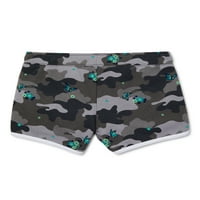 Justice Girls Retro Printed Clace Up Shorts, големини 5- & Plus