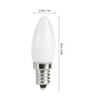 LDYSO E LED Сијалица 1.5 W Топла Бела Светилка За Лустерот Таванот Светлина Ѕид Светилка