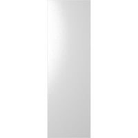 Ekena Millwork 12 W 46 H TRUE FIT PVC SINE X-BOARD FERMONE FIXED MONTING SULTTERS, бело