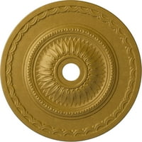 1 2 OD 5 8 ID 5 8 P Сончогледниот таван Медалјон, рачно насликан фараос злато