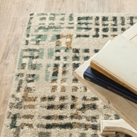 Авалон дома Клифтон апстрактен ткаен област килим, 2 '2,99'